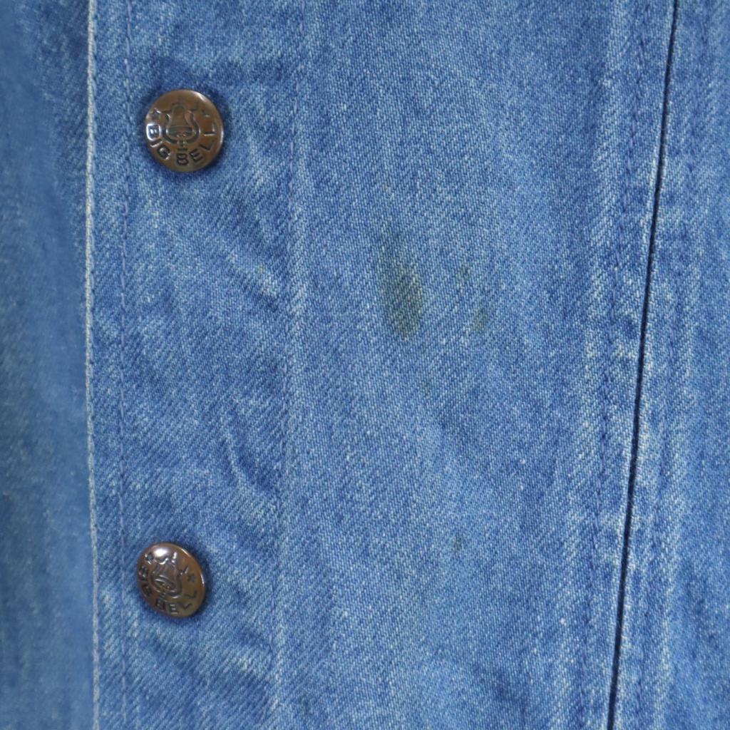 BIGBELL Long Sleeve Western Denim Jacket S Jeans Men's Used
