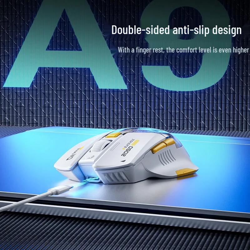 INPHIC A9 Explore V2 Tri-Mode Wireless Gaming Mouse