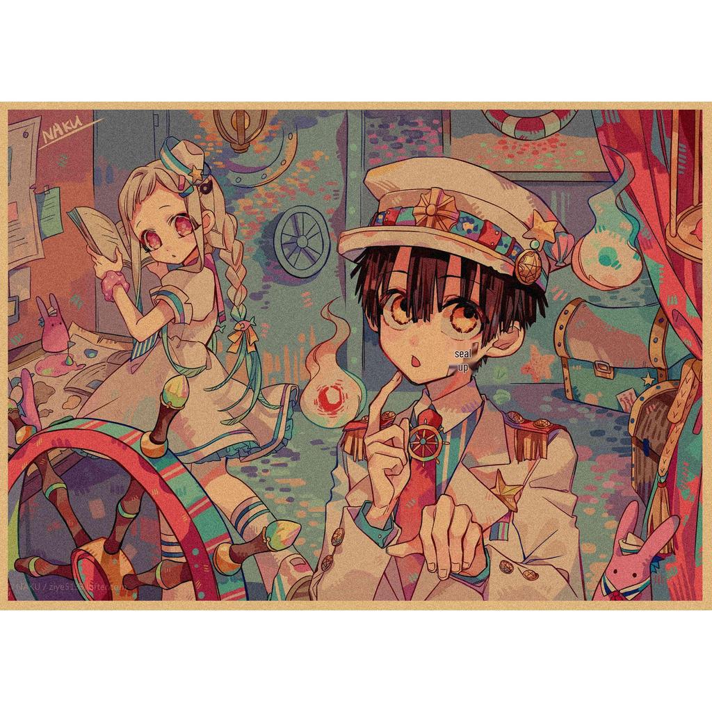 Jibaku Shonen Hanako-kun Anime Poster Decorative Wall Art