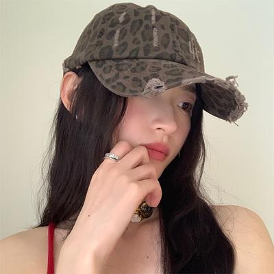 Бейсболка Able American Retro с леопардовым принтом для женщин S Duckbill Cap