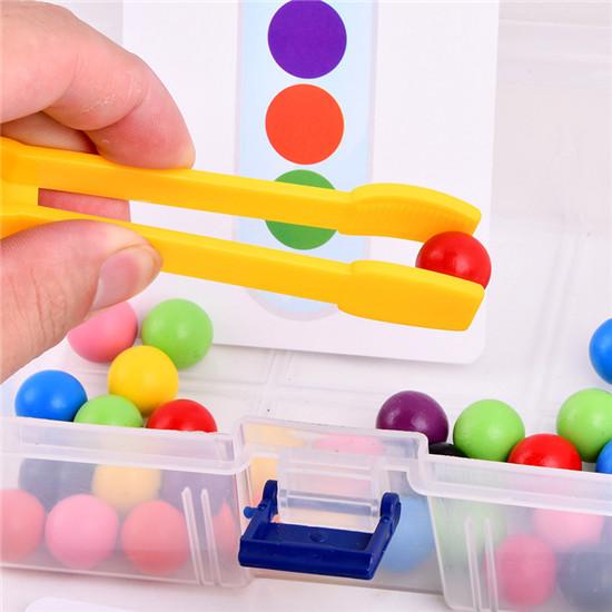 Montessori Toys Bead Toys Puzzle Game For Childrens Early Childhood Education Kids Gift