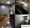 LED Mini Wireless Infrared Motion Sensor Night Light Wall Emergency Wardrobe Cabinet Night Lamp Atmosphere Light