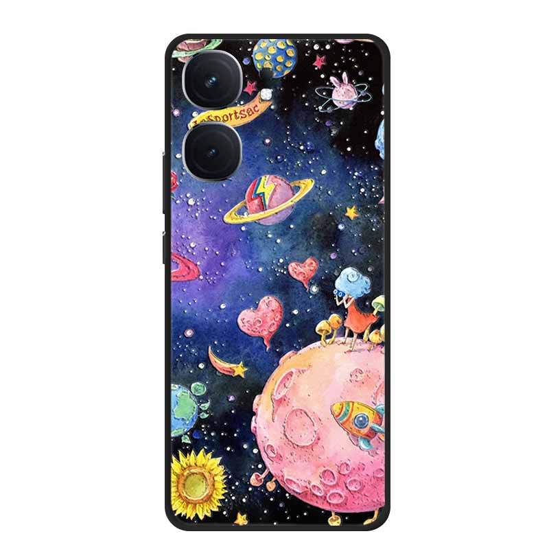 3D Emboss Case For Vivo iQOO Neo9s Pro Plus Phone Case Silicone Soft Coque For Vivo iQOO Neo9s Pro+ Back Cover Case 9 s Pro Plus