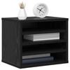 1 Piece of multi-space document storage rack with layered partition on the table, cosmetics storage rack 36x26x29.5 cm