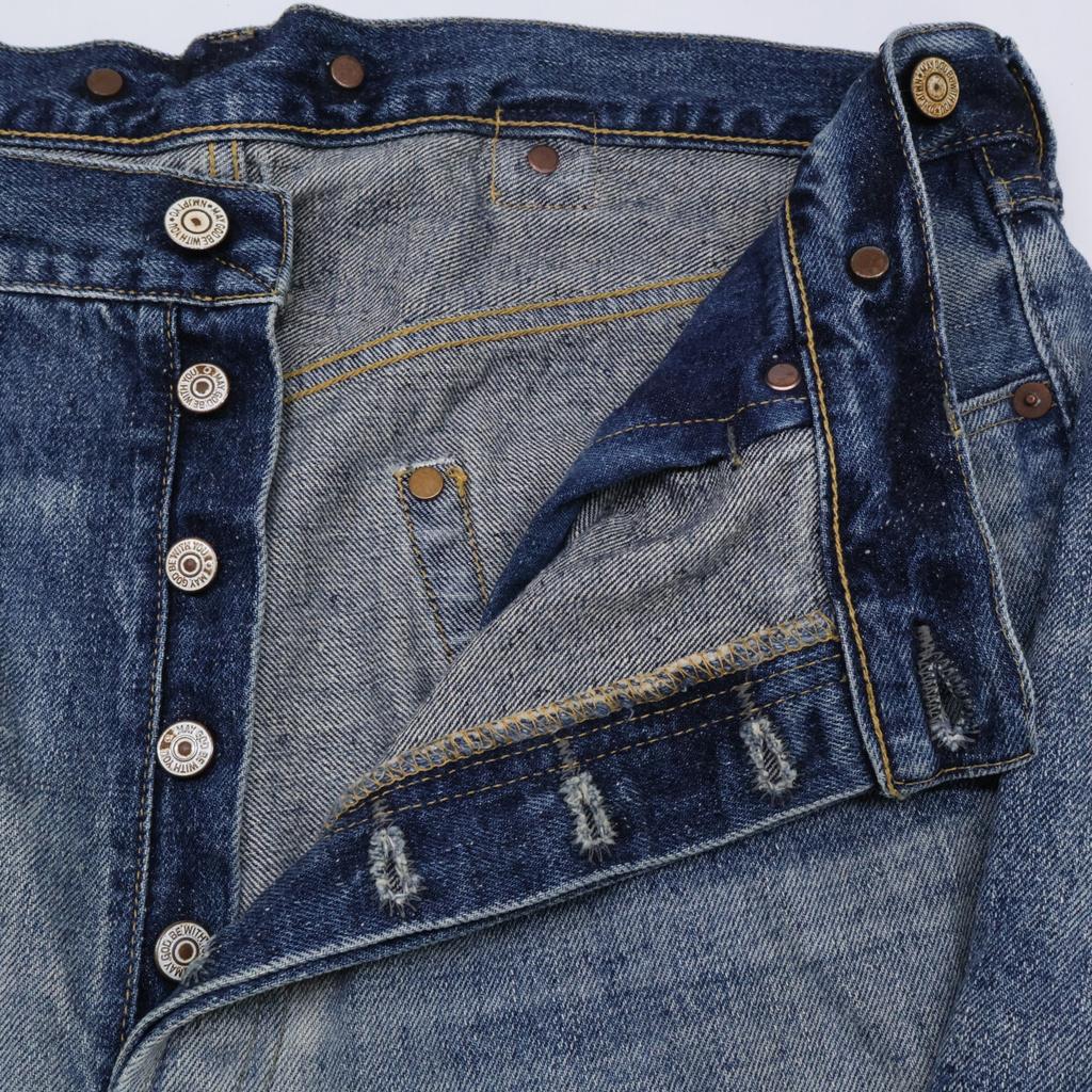 New Manual ×SETO INLAND LINK PT-SIL-0001 1942LV JEANS Denim Bottoms 36 IndigoUsed