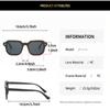 Retro Polygonal Frame Sun Glasses Striped Temples Driving Shades  for Women & Men
