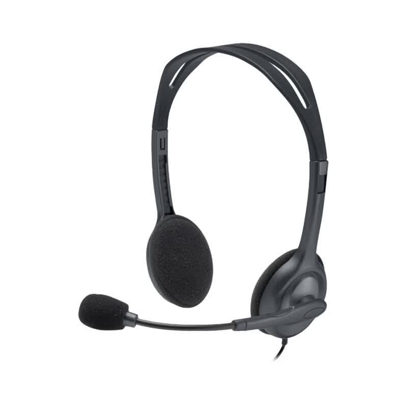 Logitech Проводная гарнитура H111 с микрофоном