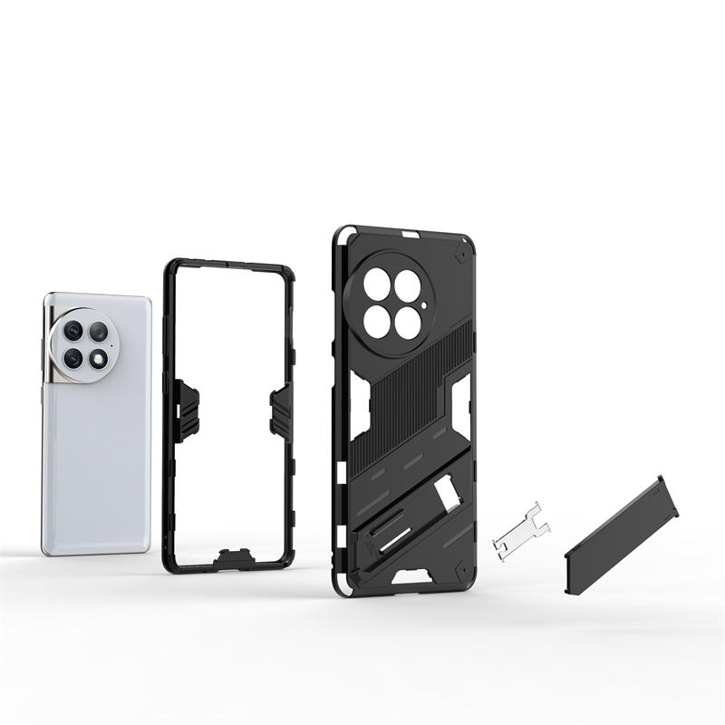 Для OnePlus ACE 2 Pro Case Armor Shockproof Magnetic Holder Phone Case Для OnePlus ACE 2Pro Silicone Bumper Protect Back Cover