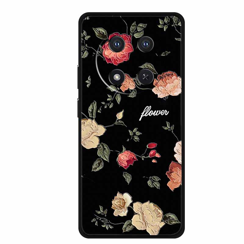 3D Тисненый Чехол Для Honor X9c Чехол Для Телефона X 9 C Coque Цветы Мягкий Силикон Задняя Крышка Для Honor Magic7 Pro Magic 7 lite Чехол Capa