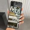 Back To The Future TV Hard PC Phone Case For Samsung Galaxy Z Flip 6 5 4 3 Black Cover ZFlip6 Flip5 Flip4 5G Foldable Print Case