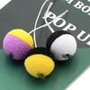 12/15PCS Carp Fishing Boilies Bait Twin Color Foam Pop Up Boilies Method Feeder for Feeder Fishing Hookbait Carp Hair Zig Rig