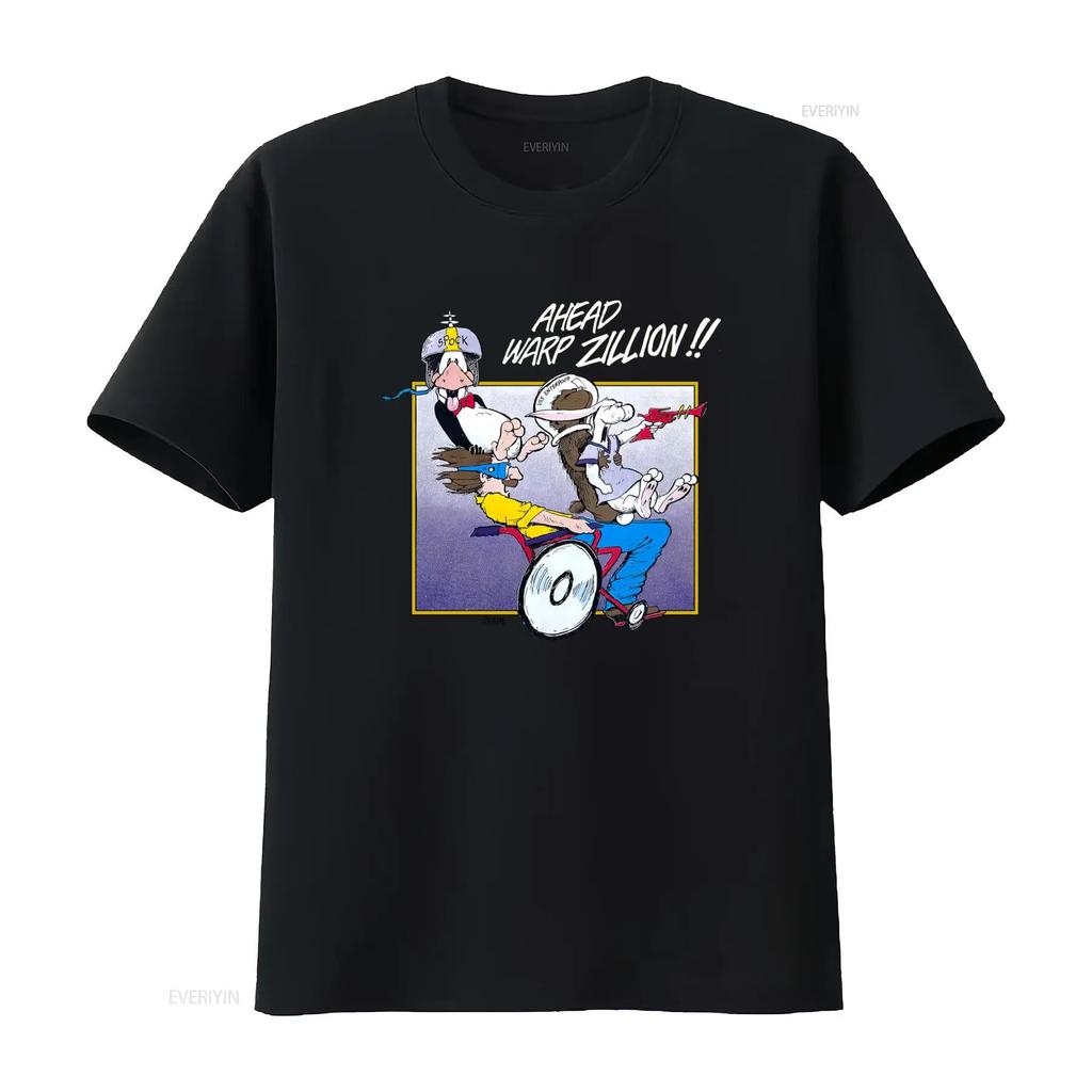 80s Bloom County Ahead Warp Zillion Comic Strip Opus Penguin T shirt Retro Cartoon Fun vintage Washed homme Stretched