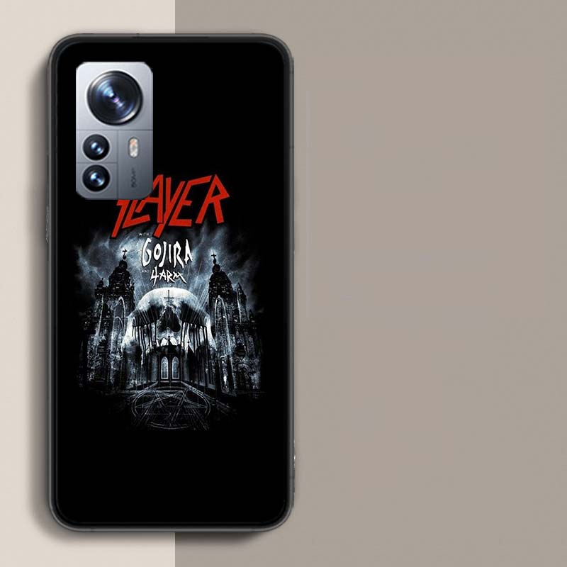 Чехол для телефона Slayer Heavy Metal Rock Band Для Xiaomi Mi 13 12T Poco F7 Pro 14 Ultra 15 Pro 12X 12 9 8 Lite 5G 11T 11i 10 10T Pr