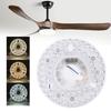 3CCT LED Ceiling Fan Light Kit 4.92 Inch LED Light Replacement Panel  Flush Mount Ceiling Light