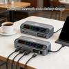 405W/470W Desktop Charging Dock With Full Color Digital Display And Retractable Type C Cable For Laptop Phone Tablets