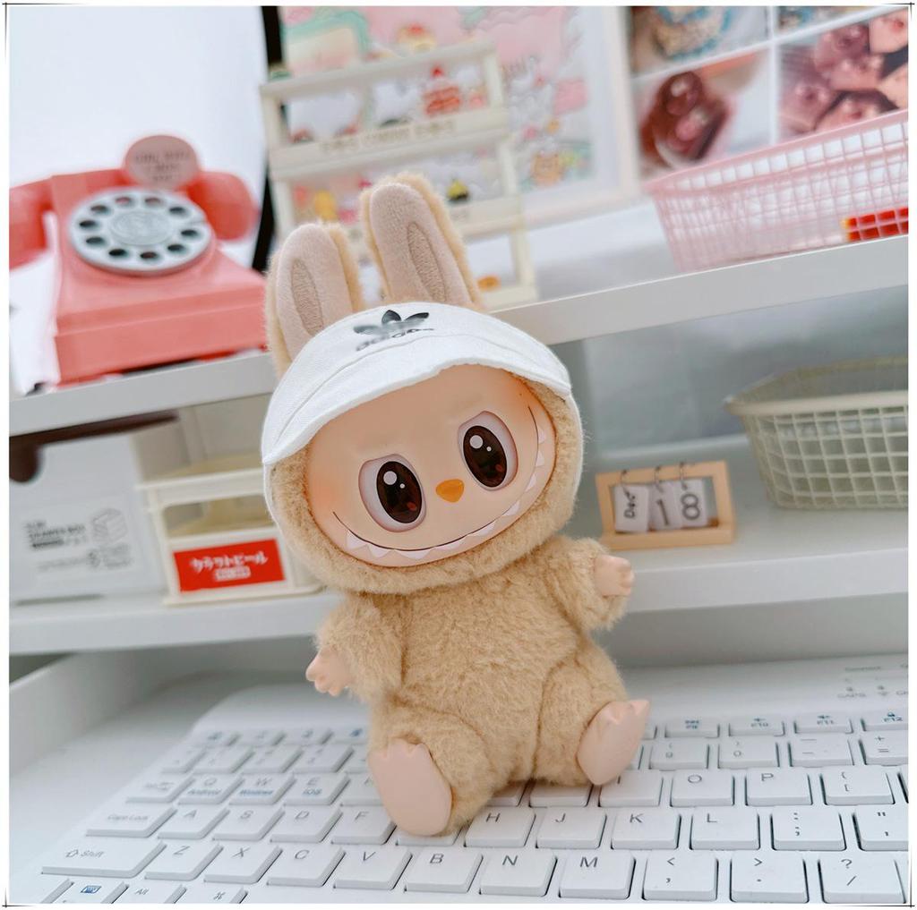 17см Виниловый брелок-кукла Лабубу: Коллекция одежды-сюрпризов первого и второго поколения