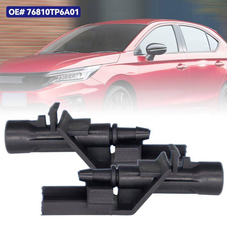 2X автомобильное переднее левое и правое лобовое стекло, форсунки для омывателя ветрового стекла, водяные форсунки для Honda Crosstour CR-V Accord HR-V 76810-TP6-A01