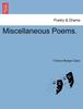 Книга Miscellaneous Poems.
