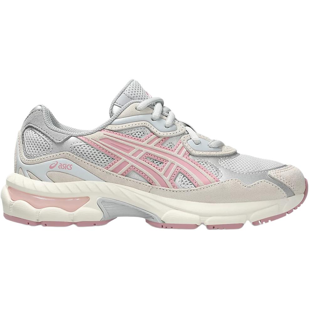 ASICS GEL NYC Breathable Support Low top Kids' Running Shoes Gray Pink Unisex 1204A175-020