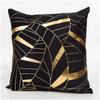 Hot Stamping Pillowcase Nordic Ins Style Indian Feather Pineapple Gold Cushion Nordic Simple