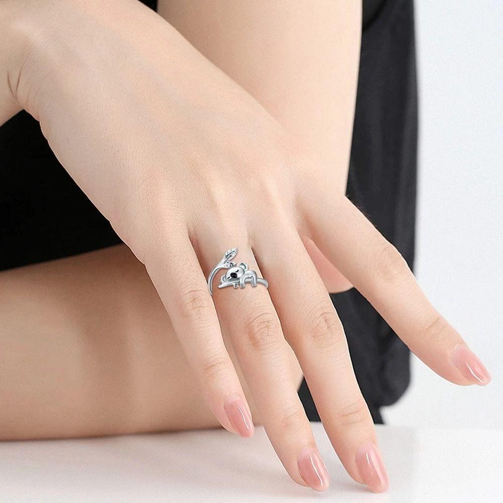 Trendy Style Animal Ring Simple Design Open Ring Fashionable Animal Open Ring Daily Wear