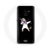 Case for Samsung Galaxy A8 Plus Dab Unicorn Unicorn