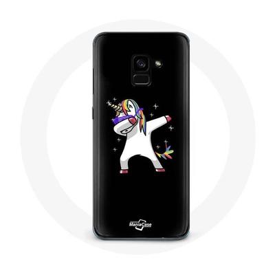 Coque Pour Samsung Galaxy A8 Plus Dab Unicorn Licorne