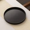 Круглый сервировочный поднос Деревянная тарелка для еды Кухонные аксессуары Поднос для чая Ресторан