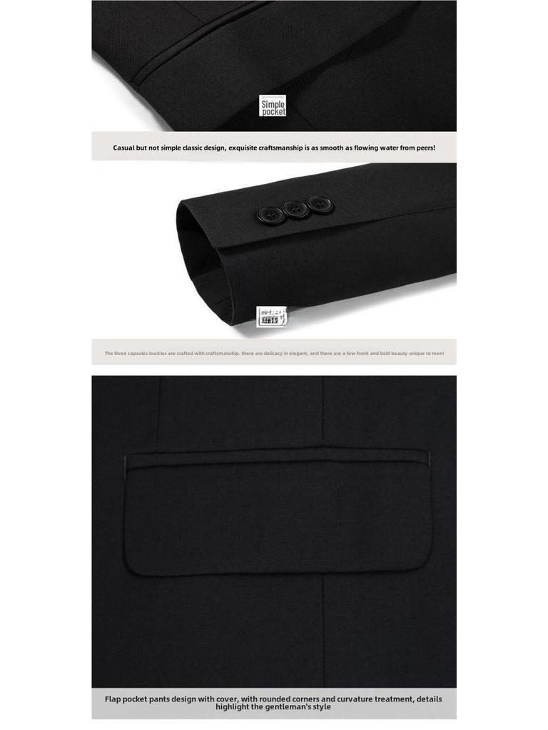 Мужской деловой приталенный пиджак — повседневная или официальная одежда для жениха и его друзей.