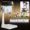 240W Table Bit Drilling Chuck 0.6-6.5mm Wood Metal Electrical Tools Drill Press Mini Drilling Machine for Bench Machine