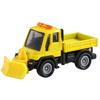 Tomica No. 22 Mercedes-Benz Unimog Snowplow (Boxed)