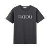 PATOU Letter Print Cotton T-shirt O-neck Simple Letter Fashionable Printed Pattern T-shirt Harajuku Women's Summer T-shirt Tops