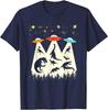 Funny Dinosaur UFO Lover Retro Vintage Alien Abduction T-Shirt