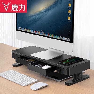 Подставка-органайзер для монитора и ноутбука с беспроводной зарядкой и USB 3.0 хабом