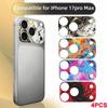 4 шт. Антицарапающая цветная наклейка-скин на линзу для iP 17 Pro Max 17Pro Мобильного телефона