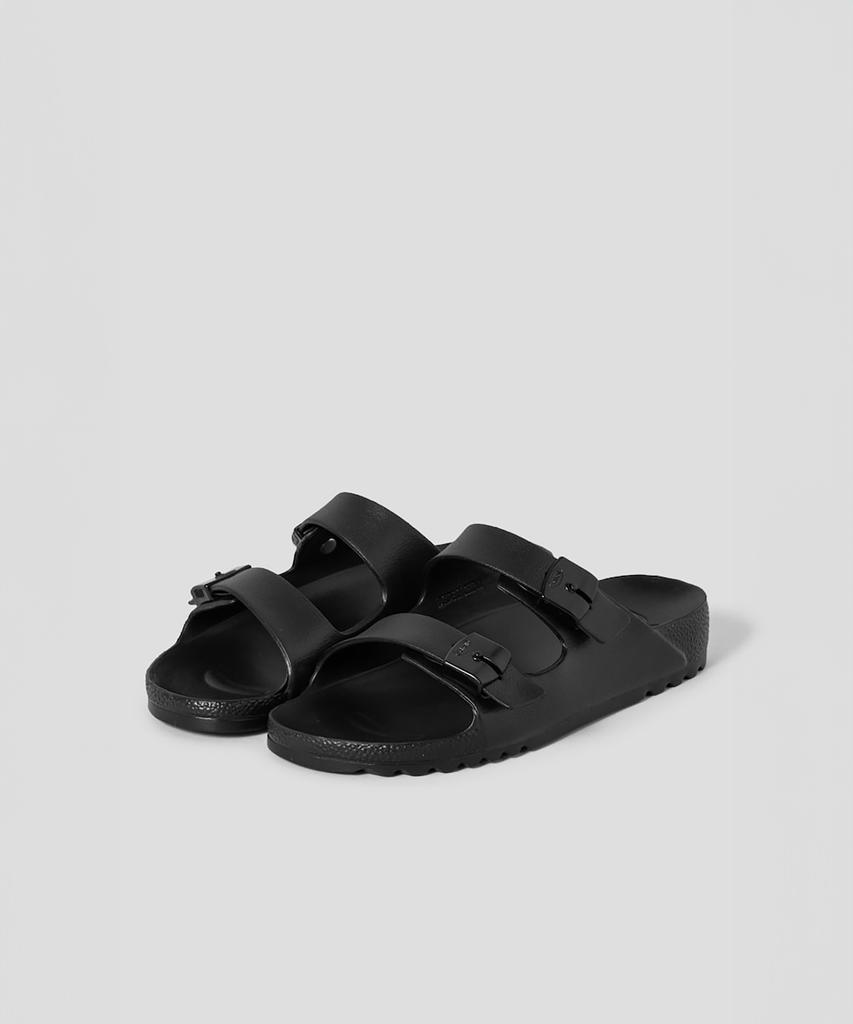 Scholl (женщины) Сандалии на двух ремешках из ЭВА Черные (Hh54K2R115)