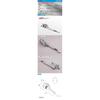 TFL RC Boat Shaft Diameter 4mm/4.76mm Shaft Bracket Mouse Tail M4 Teeth Forward and Reverse CAT Catamaran Model Boat Accessories