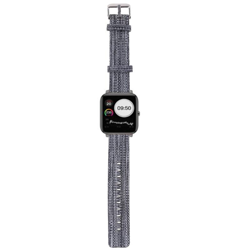Совместимый для Gear S3 Y97 R381 Ремешок Регулируемый Спортивный Плетеный Нейлоновый Моющийся Замена Ремешка Браслет Наручный Браслет Дышащий