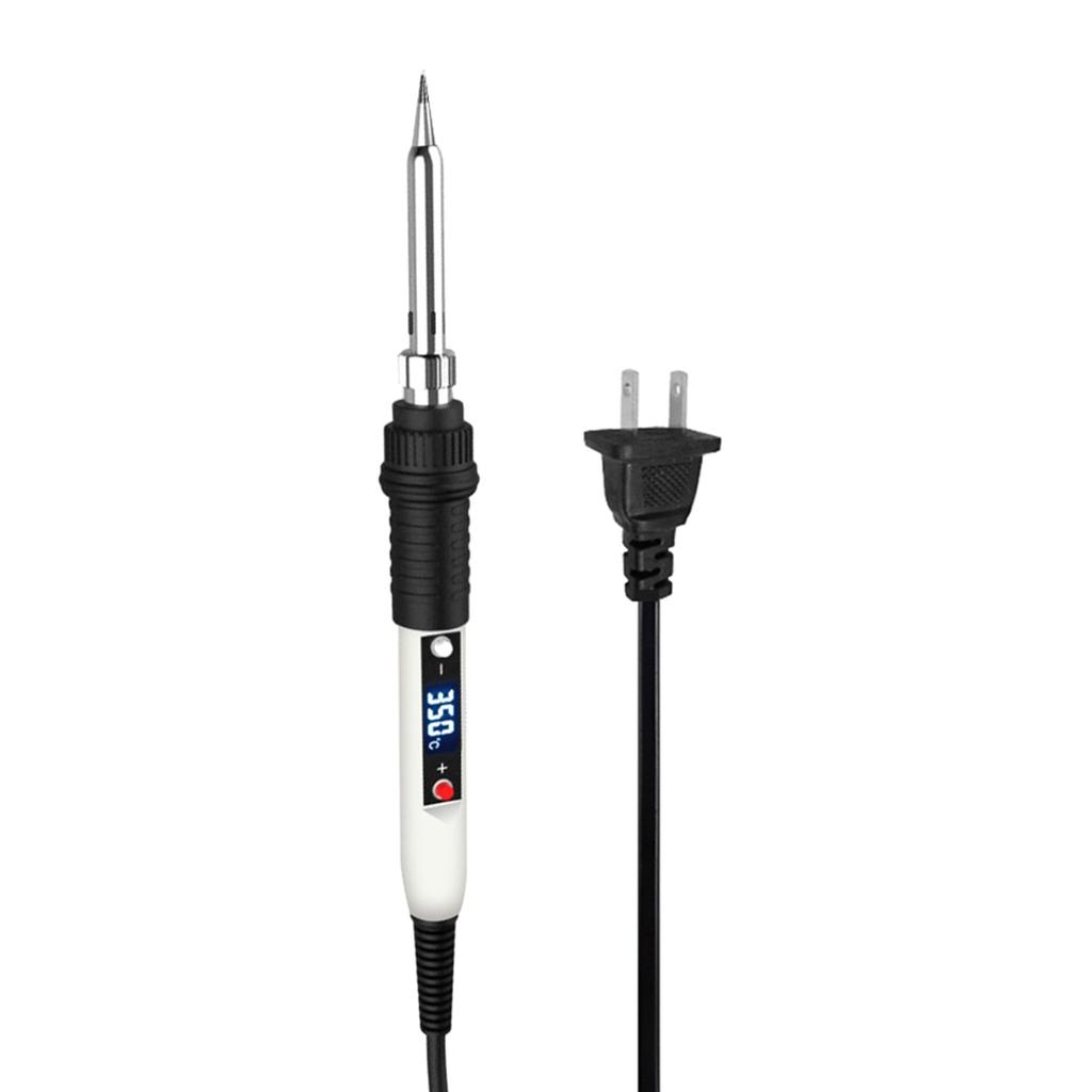 Electric Soldering Iron 80W LCD Digital Display Adjustable Temperature Soldering Iron Tips Welding Solder Tools