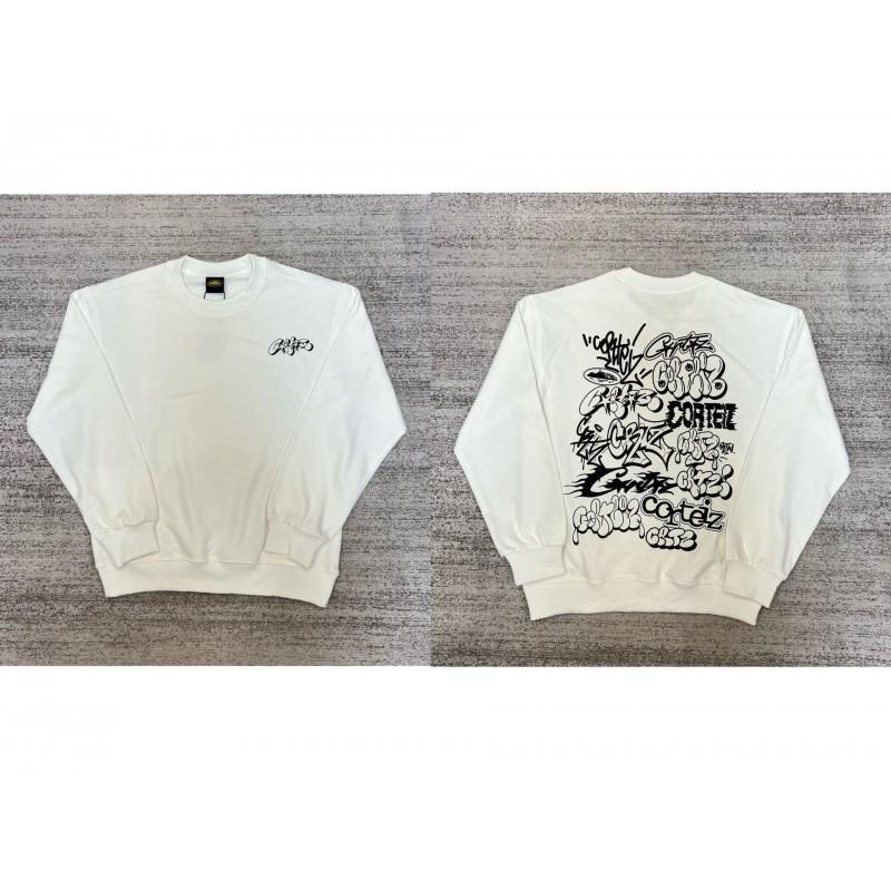 26 American Streetwear Graphic Print Crewneck Sweatshirt Loose Fit Teens