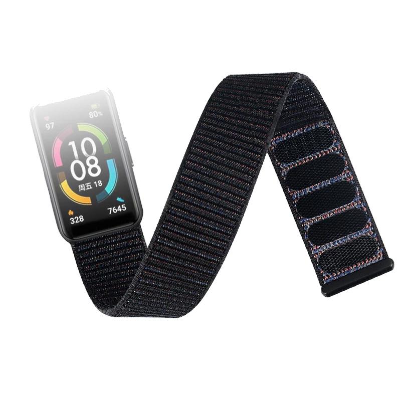 Нейлоновый ремешок для умных часов Fitbit Charge 5, спортивный нейлоновый браслет-петля, браслет Correa Pulsera для Fitbit Charge 5 Band