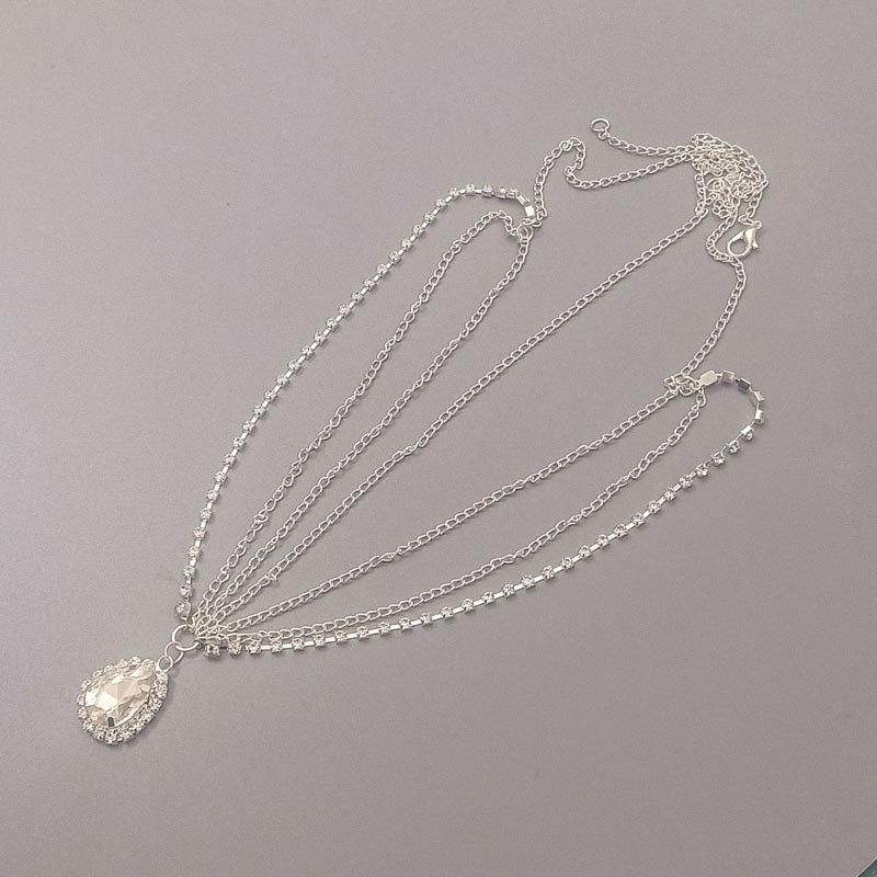 1 шт. Бохо мода красивая цепочка на лоб свадебные аксессуары свадебный декор головной убор украшения для волос