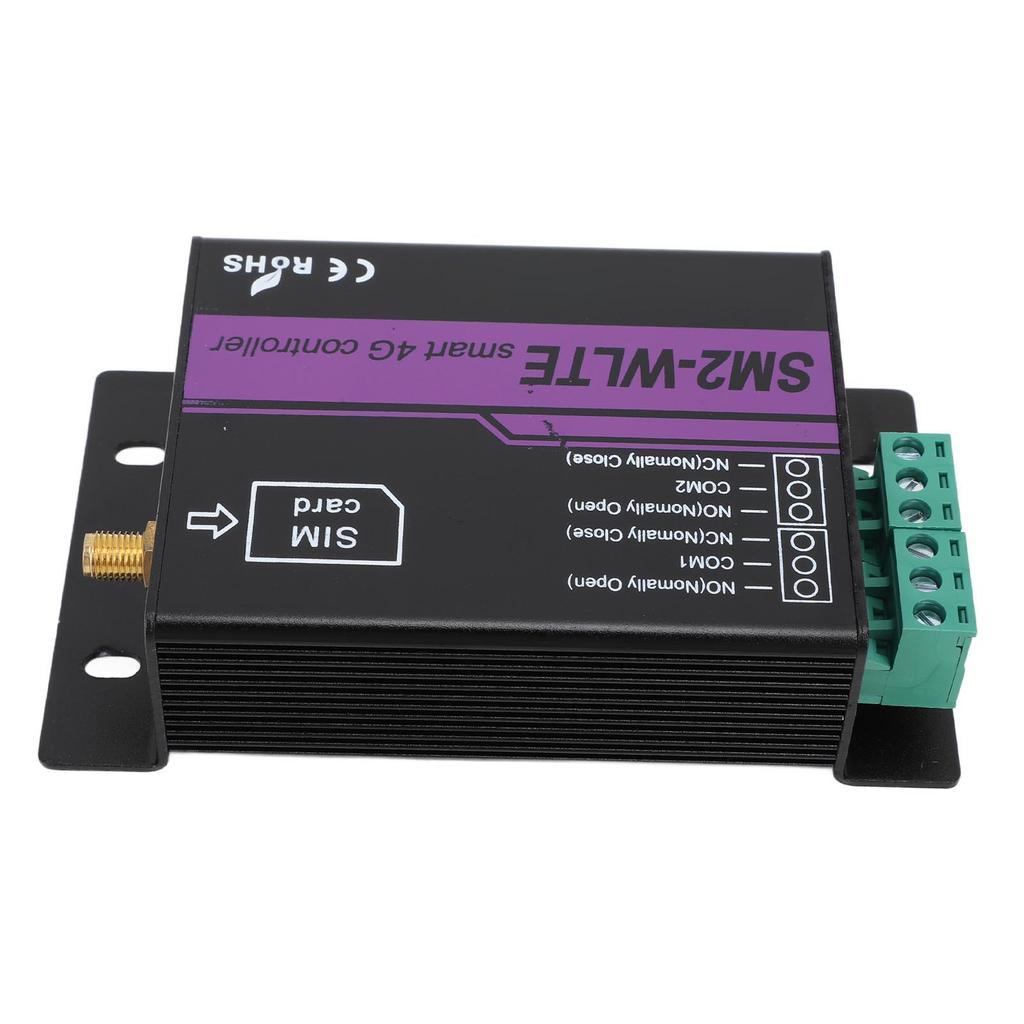 SM2 WLTE EA 2-канальный 4G SMS-контроллер сигнализации, пульт дистанционного управления с веб-приложением, температурой