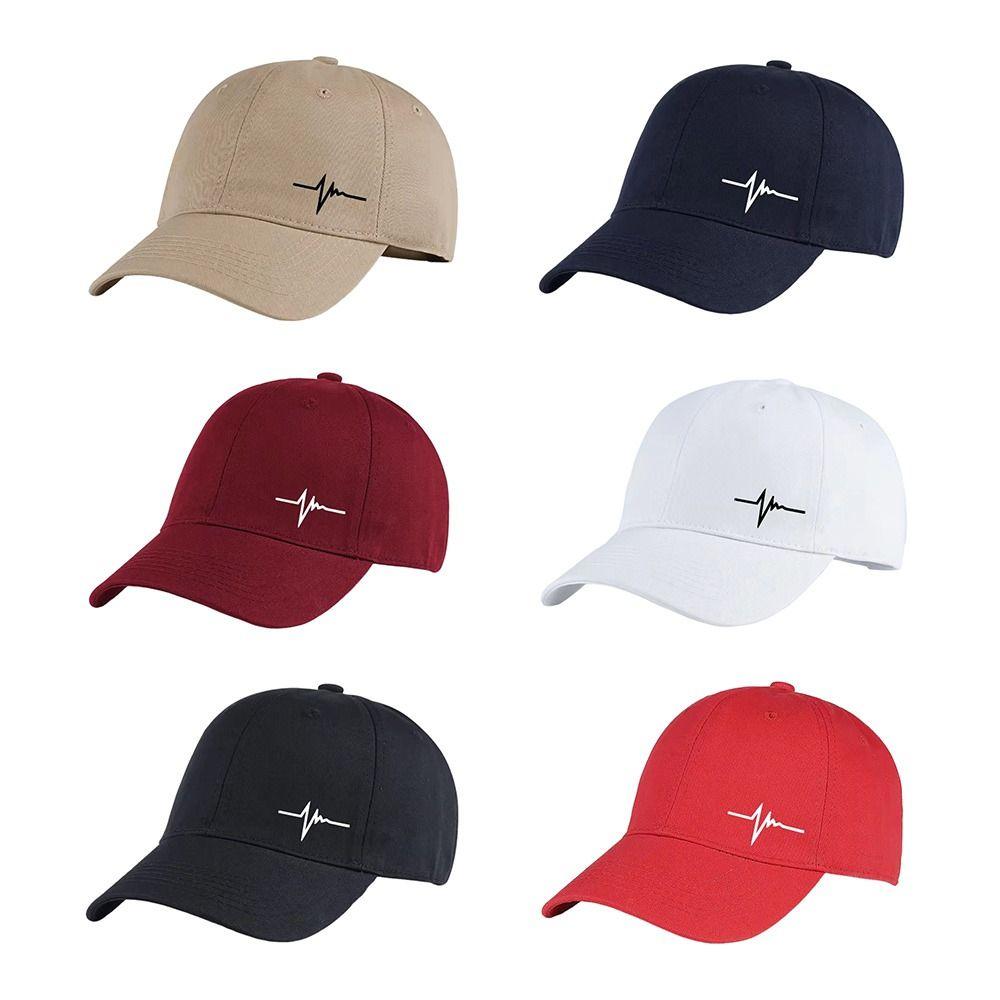 Lifeline Baseball Cap Heartbeat Visor Vintage Sun Hat Outdoor