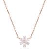 ELLE Jewelry Mini Flower Stone Necklace ELBRNN240