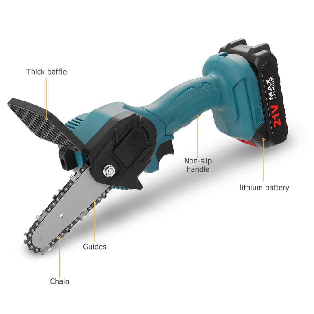 Portable Electric Pruning Saw Rechargeable Small Electric Saws Woodworking One-handed Electric Saw