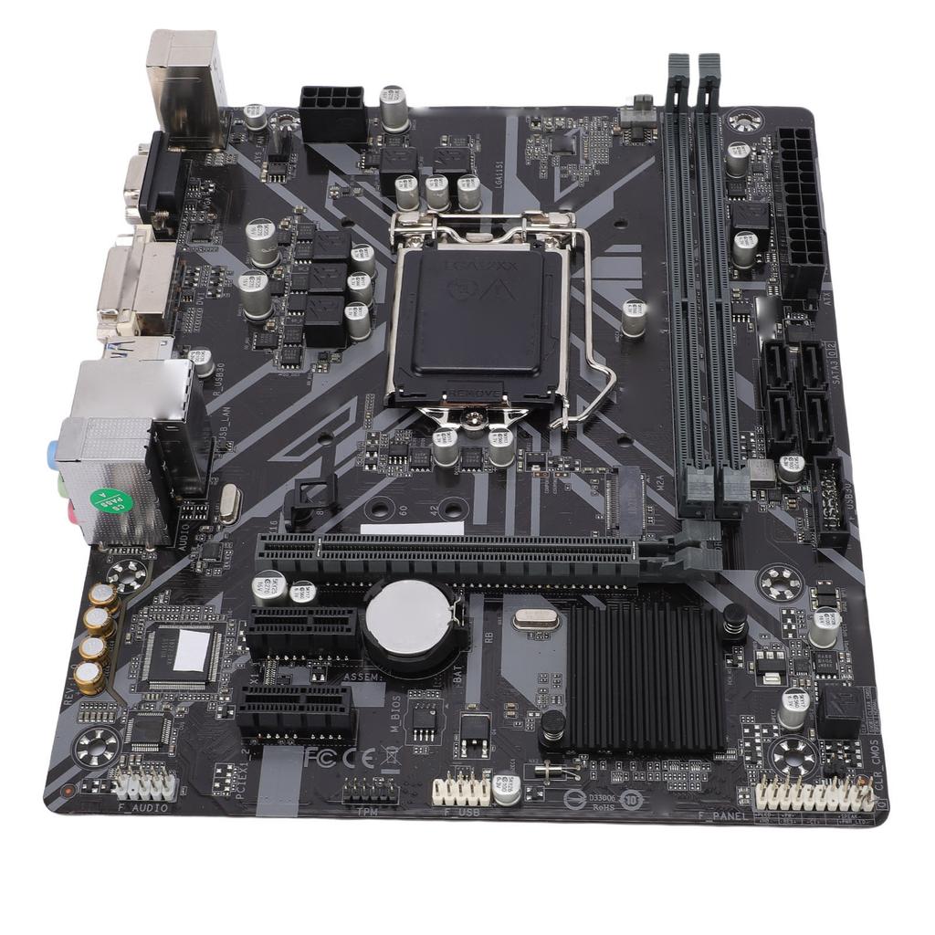 Computer Motherboard Support for LGA 1151 Gen 8 I7 I5 I3   Double Channel DDR4 DIMM Slot M-ATX Motherboard