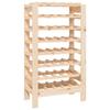VidaXL Casier à vin 61,5x30x107,5 cm Bois de pin massif 822541