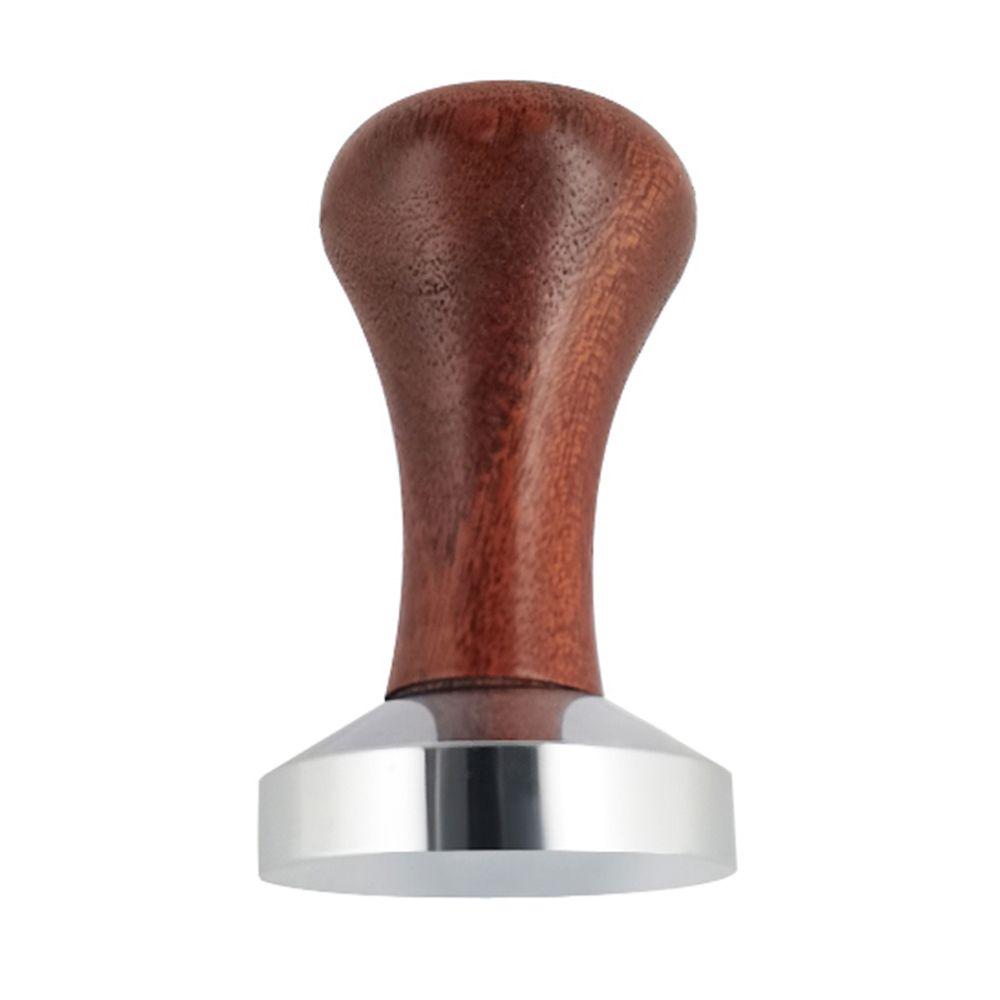 Mat Powder Hammer Powder Hammer 51mm/53mm/58mm Espresso Coffee Tamper Wood Handle Pressure Tamper