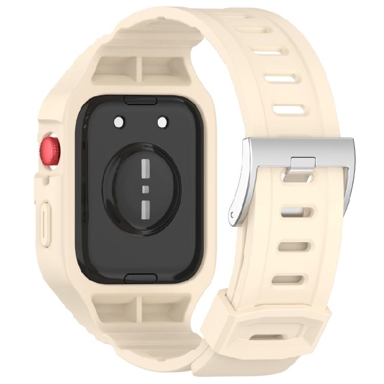 Мягкие ремешки для Watch Fit 3 для женщин и мужчин, мягкие силиконовые спортивные интегрированные ремешки для замены